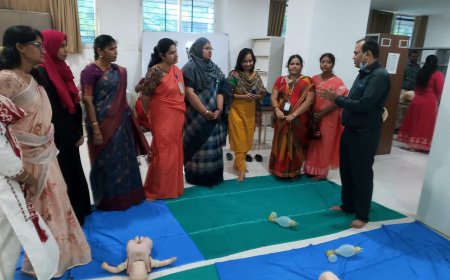 ಶಶೀಲ್ ಜಿ ನಮೋಶಿ ಅವರ ಜನ್ಮ ದಿನದ ನಿಮಿತ್ತ ಹೈ ಕ ಶಿಕ್ಷಣ ಸಂಸ್ಥೆಯ ಸಿಬ್ಬಂದಿಗೆ ಬಿ ಎಲ್ ಎಸ್ ತರಬೇತಿ