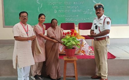 ಸಂತ ಜೋಸೆಫ್ ಕಾಲೇಜಿನಲ್ಲಿ ವಿದ್ಯಾರ್ಥಿನಿಯರಿಗೆ  ಸಂಚಾರಿ ನಿಯಮಗಳ ಜಾಗೃತಿ ಕಾರ್ಯಕ್ರಮ  ಏರ್ಪಡಿಸಲಾಯಿತು .