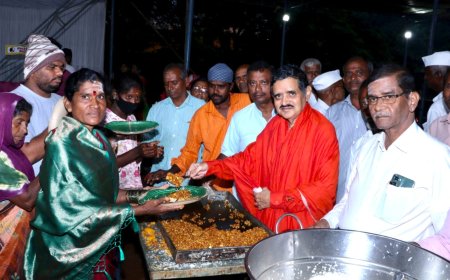 ರಂಭಾಪುರಿ ಜಗದ್ಗುರುಗಳವರ ಕಾರ್ಯಕ್ರಮದಲ್ಲಿ ಹಾರಕೂಡ ಶ್ರಿ ಮಠದಿಂದ 5 ದಿನದ ದಾಸೋಹ ಸೇವೆ