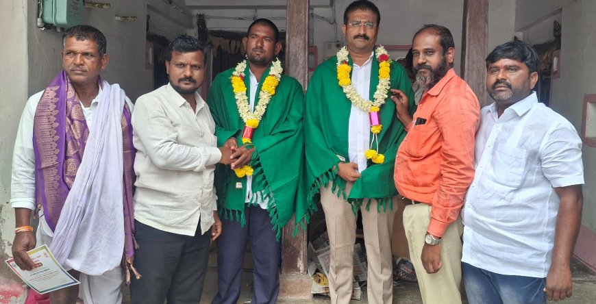 ಕೃಷಿ ಪತ್ತಿನ ಸಹಕಾರ ಸಂಘದ ಅಧ್ಯಕ್ಷ ಸ್ಥಾನಕ್ಕೆ ಅಜಯರೆಡ್ಡಿ ಯಲ್ಹೇರಿ ಅವಿರೋಧ ಆಯ್ಕೆ