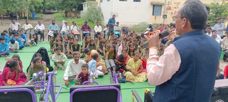ವಿಕಲಚೇತನ ಮಕ್ಕಳಿಗೆ ಸರ್ಕಾರದ ಸೌಲಭ್ಯ ತಲುಪಿಸಿ: ಶಾಸಕ ಪ್ರಭು ಚವ್ಹಾಣ