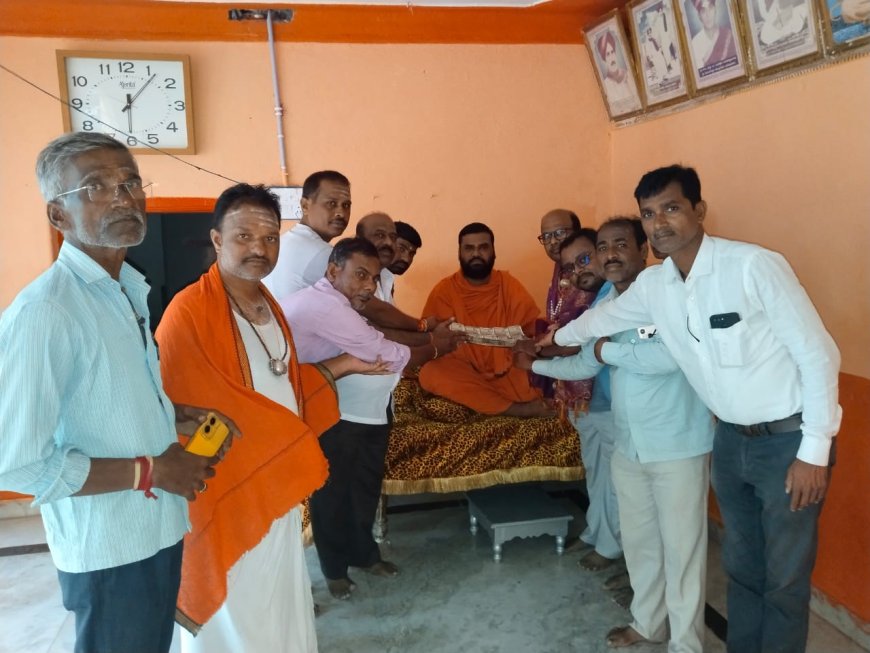 ಮದರಾ(ಬಿ) ಗ್ರಾಮದ ಶಿವಲಿಂಗೇಶ್ವರ ನೂತನ ಕಟ್ಟಡಕ್ಕೆ 5 ಲಕ್ಷ ದೇಣಿಗೆ