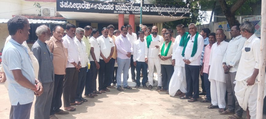 ಕೃಷಿಕರಿಗೆ ಪ್ರೋತ್ಸಾಹ ಧನ ನೀಡಲು ಮನವಿ