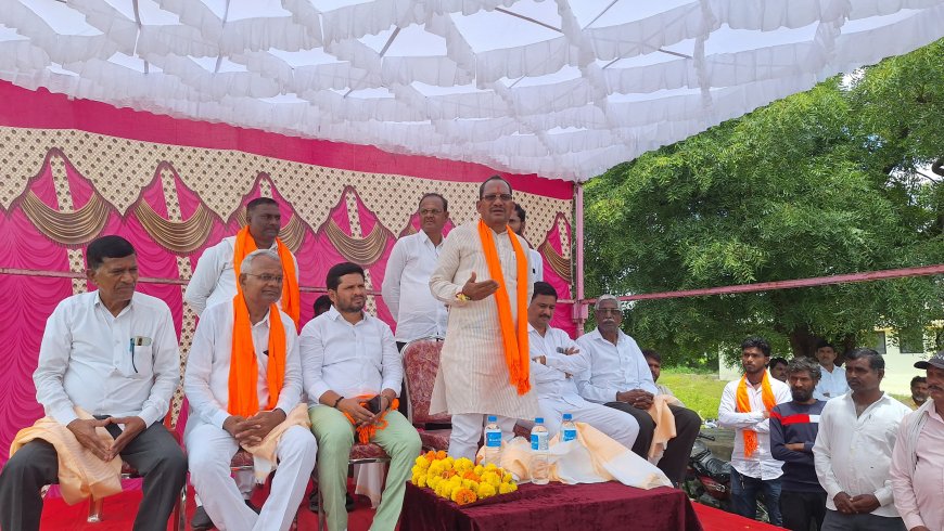 ಔರಾದ ಕ್ಷೇತ್ರದ ಸಮಗ್ರ ಅಭಿವೃದ್ಧಿಗೆ ಶ್ರಮ: ಶಾಸಕ ಪ್ರಭು ಚವ್ಹಾಣ