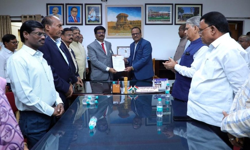 ವಿಶ್ವವಿದ್ಯಾಲಯದ ಏಳಿಗೆಗೆ ಒಗ್ಗೂಡಿ ಶ್ರಮಿಸಿ: ಪ್ರೊ ಶಶಿಕಾಂತ್ ಎಸ್ ಉಡಿಕೇರಿ