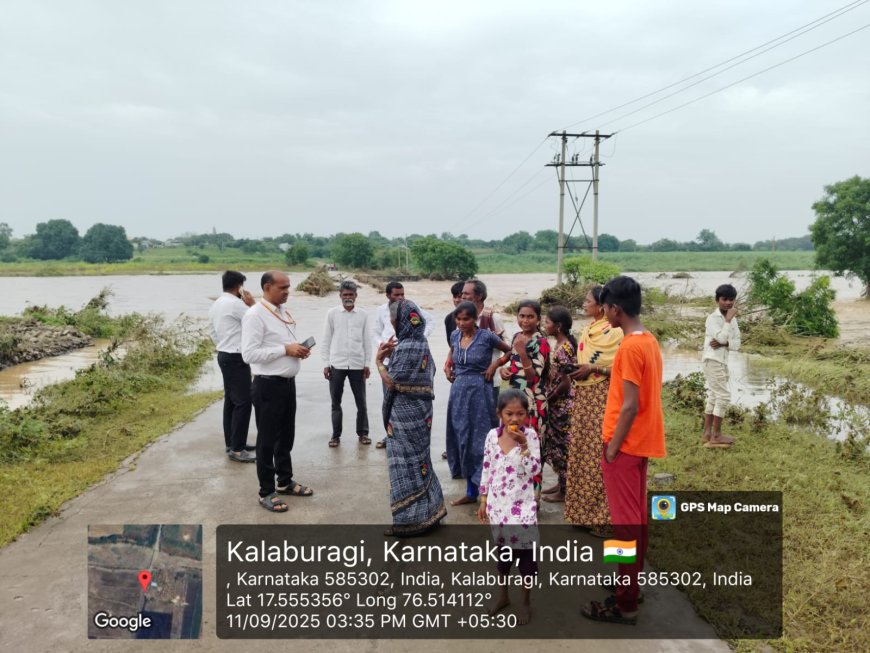ಖಾನಾಪುರದಲ್ಲಿ ಭಾರಿ ಮಳೆಯಿಂದ ಸಂಚಾರ ಸ್ಥಗಿತ – ಜಾನುವಾರುಗಳು ಕೊಚ್ಚಿಗೆದು, ಪಶುಸಂಗೋಪನ ಇಲಾಖೆ ಪರಿಶೀಲನೆ"
