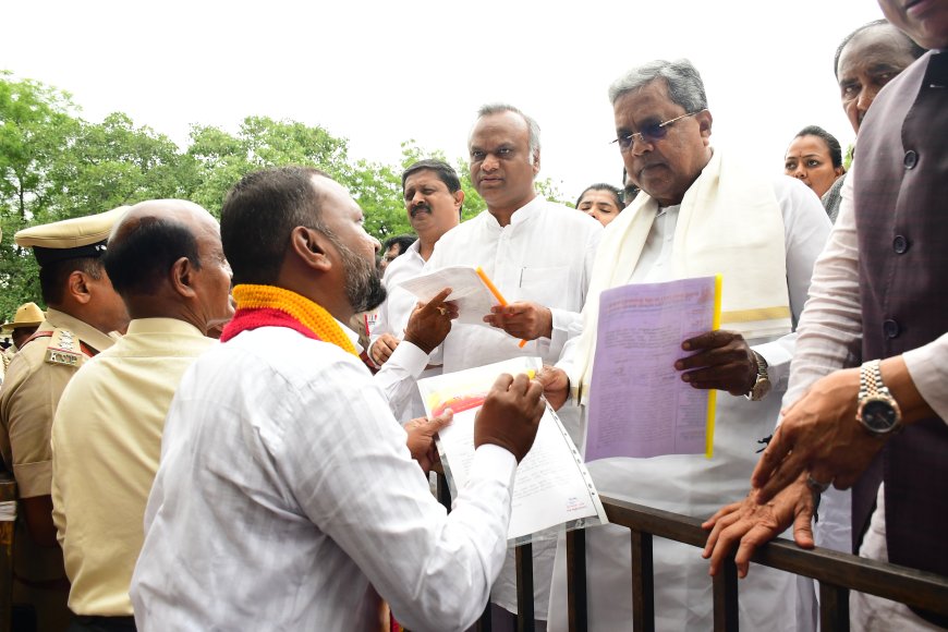 ಸಾರ್ವಜನಿಕರು ತಮಗೆ ನೀಡುವ ಮನವಿ ಪತ್ರಗಳನ್ನು ನಿಯಮಾನುಸಾರವಾಗಿ ಇಲಾಖಾವಾರು ಕ್ರಮ ಕೈಗೊಳಬೇಕೆಂದು ಸಿಎಂಗೆ ಸಂದೀಪ ಪಿ.ಭರಣಿ ಮನವಿ
