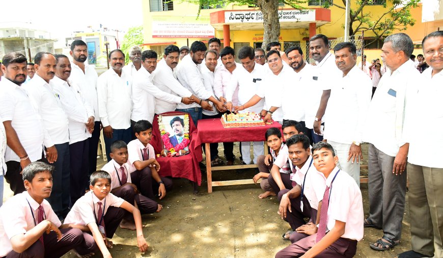 ವಿಶೇಷ ಚೇತನ ವಸತಿ ಶಾಲೆಯಲ್ಲಿ ವಿಷ್ಣುವರ್ಧನ್ ಜನ್ಮ ದಿನಾಚರಣೆ