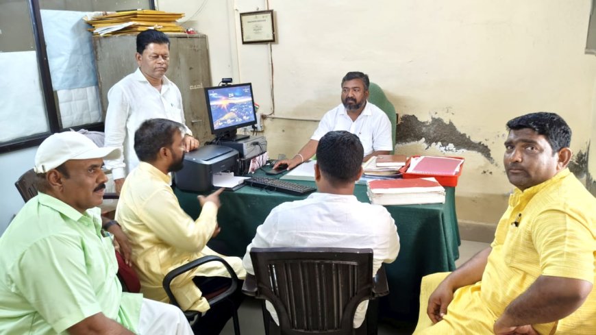 ಜನರ ಸಂಕಟಕ್ಕೆ ಸ್ಪಂದಿಸಿ ಎಂದು ಮುಖ್ಯಾಧಿಕಾರಿಗೆ ಬಿಜೆಪಿ ಆಹ್ರಹ
