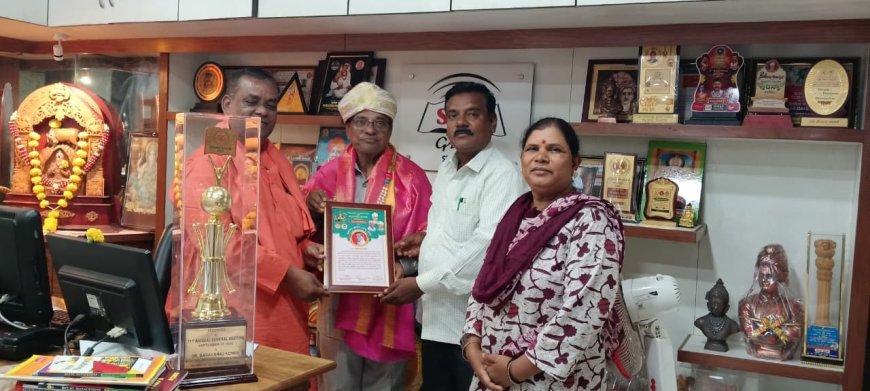 ಪ್ರಕಾಶನಕ ಡಾ.ಬಸವರಾಜ ಕೊನೇಕಗೆ ಸನ್ಮಾನ