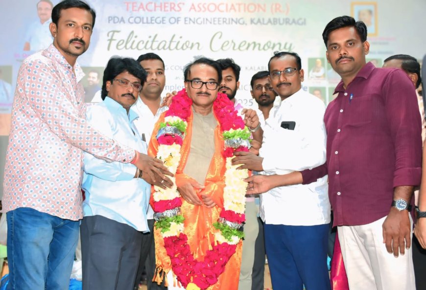 ಪಿಡಿಎ ಕಾಲೇಜಿನಲ್ಲಿ ಶಶೀಲ ಜಿ.ನಮೋಶಿ ಅವರ ಜನ್ಮದಿನಾಚರಣೆ