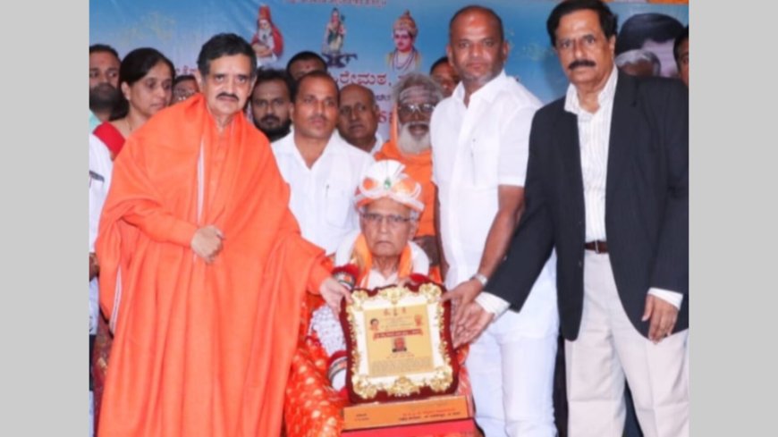 ಎಸ್. ಎಲ್. ಬೈರಪ್ಪನವರ ನಿಧನಕ್ಕೆ ಹಾರಕೂಡ ಶ್ರೀ ಸಂತಾಪ