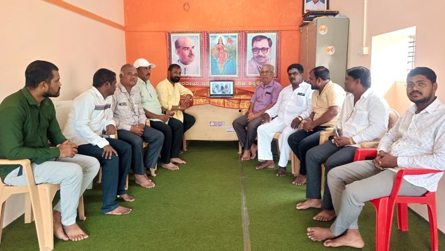 ವಾಡಿ ಬಿಜೆಪಿ ಕಛೇರಿಯಲ್ಲಿ 126ನೇ ಮನ್ ಕಿ ಬಾತ್ ವಿಕ್ಷಣೆ