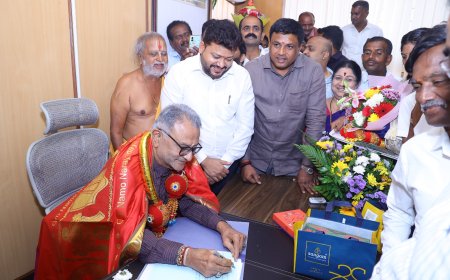 ಕರ್ನಾಟಕ ಒಕ್ಕಲಿಗ ಸಮುದಾಯ ಅಭಿವೃದ್ಧಿ ನಿಗಮದ ನೂತನ ಅಧ್ಯಕ್ಷರಾಗಿ ಎಂ.ಎಸ್. ಆತ್ಮಾನಂದ ಅಧಿಕಾರ ಸ್ವೀಕಾರ