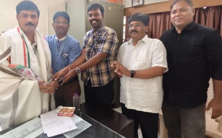 ಡಾ ಮಹೇಶ್ ಗಂವ್ಹಾರ,ವಿಜಿ ಮ.ಪ.ಪ್ರಾಚಾರ್ಯರಾಗಿ ಪದಗ್ರಹಣ
