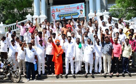 ತಾಲೂಕ ಹಡಪದ (ಕ್ಷೌರಿಕ) ಸಮಾಜ ಕಲಬುರಗಿ ವತಿಯಿಂದ ಪ್ರತಿಭಟನೆ