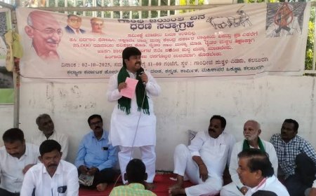 ರೈತರ ಹೋರಾಟಕ್ಕೆ ಬಿಜೆಪಿ ಎಸ್ಸಿ ಮೋರ್ಚಾ ರಾಜ್ಯ ಉಪಾಧ್ಯಕ್ಷ ಡಾ ಅಂಬಾರಾಯ ಅಷ್ಠಗಿ ಬೆಂಬಲ