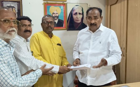 ಕುಬ್ರಾ ಲೇಔಟ್ ಕಾಲೋನಿಗೆ ಸಿಸಿ ರಸ್ತೆ ಒಳಚರಂಡಿ ವ್ಯವಸ್ಥೆ ಮಾಡಿಸಿಕೊಡಲು ಶಾಸಕ ಅಲ್ಲಮಪ್ರಭು ಪಾಟೀಲ್ ಗೆ ಮನವಿ