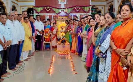 ಜಯನಗರ ಶಿವಮಂದಿರದಲ್ಲಿ ಅದ್ಧೂರಿಯಾಗಿ ದೀಪೋತ್ಸವ ಆಚರಣೆ.