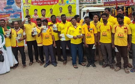 ಸಿಂಧನೂರಲ್ಲಿ ಎದ್ದೇಳು ಕನ್ನಡಿಗ ಕೆ ಆರ್ ಎಸ್ ಪಕ್ಷ ಸೇರು ಬಾ ಅಭಿಯಾನ.