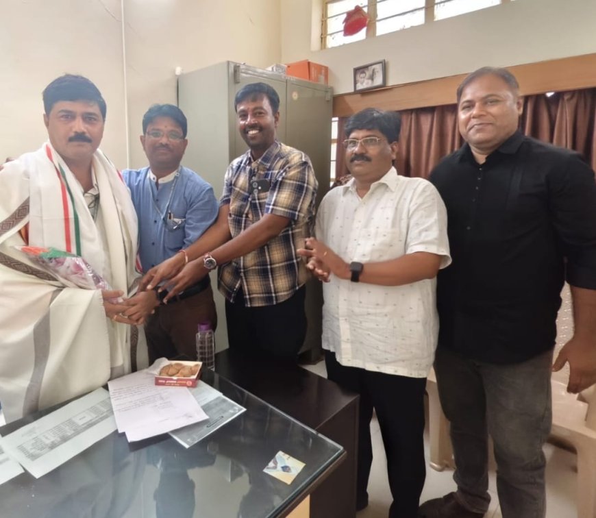 ಡಾ ಮಹೇಶ್ ಗಂವ್ಹಾರ,ವಿಜಿ ಮ.ಪ.ಪ್ರಾಚಾರ್ಯರಾಗಿ ಪದಗ್ರಹಣ