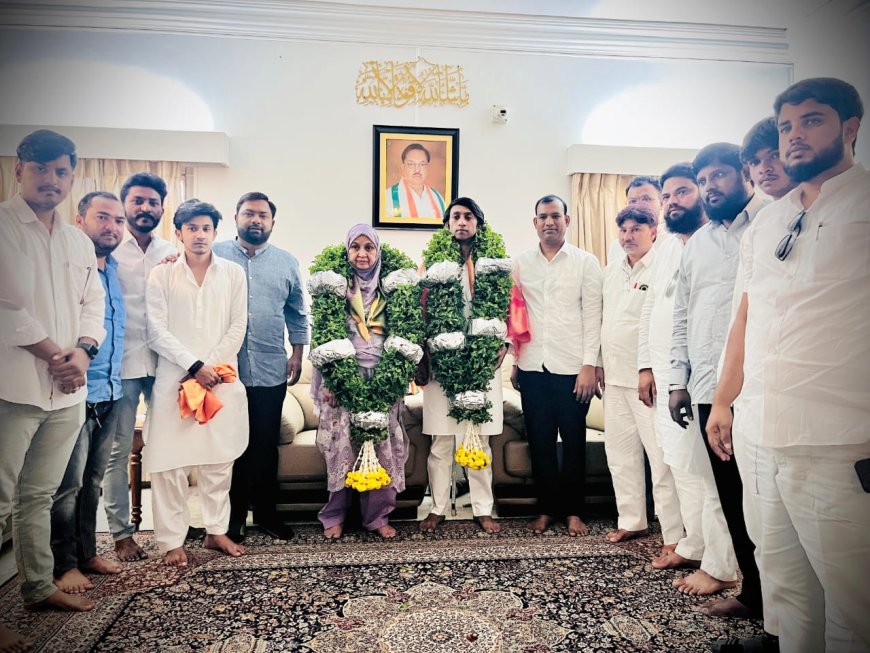 ಶಾಸಕಿ ಕನೀಜ ಫಾತಿಮಾಗೆ ಸನ್ಮಾನ
