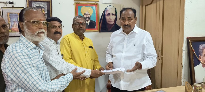 ಕುಬ್ರಾ ಲೇಔಟ್ ಕಾಲೋನಿಗೆ ಸಿಸಿ ರಸ್ತೆ ಒಳಚರಂಡಿ ವ್ಯವಸ್ಥೆ ಮಾಡಿಸಿಕೊಡಲು ಶಾಸಕ ಅಲ್ಲಮಪ್ರಭು ಪಾಟೀಲ್ ಗೆ ಮನವಿ