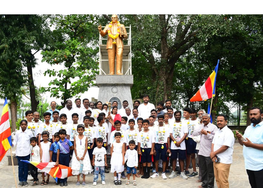 69ನೇ ಧಮ್ಮಚಕ್ರ ಪರಿವರ್ತನಾ ನಿಮಿತ್ಯ ಧಮ್ಮಜ್ಯೋತಿ ಕಾರ್ಯಕ್ರಮಕ್ಕೆ ಪೂಜ್ಯ ಮಹಾಪೌರರಾದ ವರ್ಷಾ ಜಾನೆ ಚಾಲನೆ