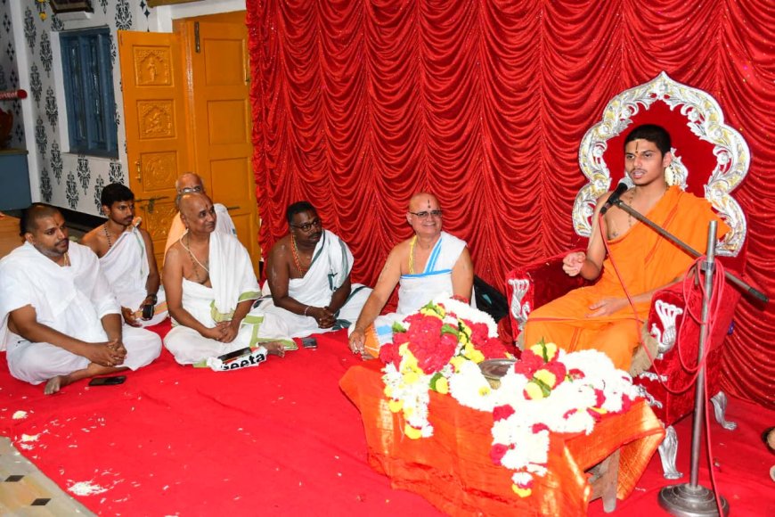 ಕೃಷ್ಣನ ಸೇವೆಗಾಗಿ ಪರ್ಯಾಯೋತ್ಸವದಲ್ಲಿ ಪಾಲ್ಗೊಳ್ಳಿ: ಶ್ರೀ ವೇದವರ್ಧನ ಸ್ವಾಮೀಜಿ