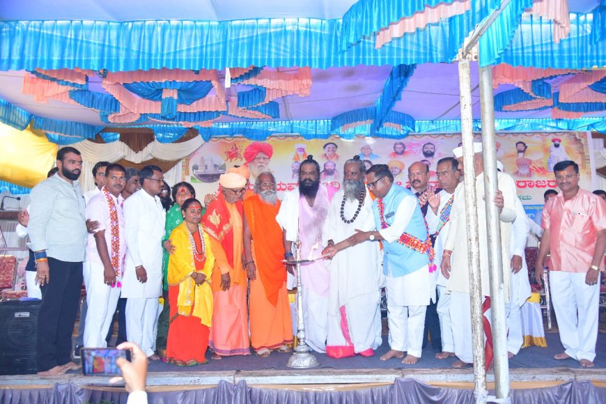 ಶ್ರೀ ಮರಿಯಮ್ಮದೇವಿ ಮತ್ತು ಶ್ರೀ ಸೇವಾಲಾಲ ಮಹಾರಾಜರ ನೂತನ ದೇವಸ್ಥಾನ, ಮೂರ್ತಿ ಪ್ರಾಣ ಪ್ರತಿಷ್ಠಾಪನೆ ಮತ್ತು ಕಳಸಾರೋಹಣ ಕಾರ್ಯಕ್ರಮ