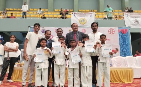 ಸೇಡಂ ವಿದ್ಯಾರ್ಥಿಗಳ ರಾಷ್ಟ್ರಮಟ್ಟದ ಕರಾಟೆ ಕ್ರೀಡಾಕೂಟದಲ್ಲಿ ರಣರೋಚಕ ಸಾಧನೆ