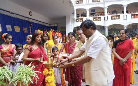 ಶ್ರೀ ಕೃಷ್ಣ ವಿದ್ಯಾ ಸಂಸ್ಥೆಯಲ್ಲಿ ವೈಭವದ 70ನೇ ಕರ್ನಾಟಕ ರಾಜ್ಯೋತ್ಸವ