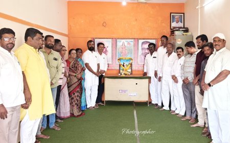 ವಾಡಿ ಬಿಜೆಪಿ ಕಚೇರಿಯಲ್ಲಿ ಕನಕದಾಸರ ಜಯಂತಿ ಆಚರಣೆ