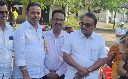 ಕಲಬುರಗಿ: ರಾಜ್ಯಮಟ್ಟದ ಕ್ರೀಡಾಕೂಟಕ್ಕೆ ಶಶೀಲ್ ಜಿ ನಮೋಶಿ ಭೇಟಿ