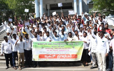 ಪಿ.ಆರ್ (ಖಾಸಗಿ ನಿವಾಸಿ) ಬೆಳೆ ಸಮೀಕ್ಷೆದಾರರಿಗೆ ಖಾಯಂಗೊಳಿಸುವ ಹಾಗೂ ಜೀವ ವಿಮೆ ಒದಗಿಸುವಂತೆ ರಾಜ್ಯ ಸರ್ಕಾರಕ್ಕೆ ಮನವಿ