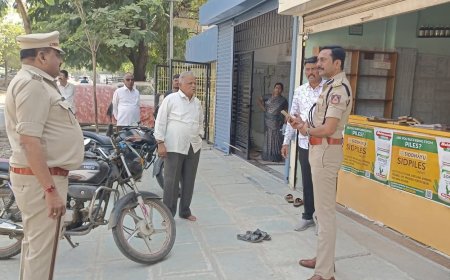 ಅಶೋಕ ನಗರ ಪೊಲೀಸ್ ಠಾಣಾ ವ್ಯಾಪ್ತಿಯ ಸರಗಳ್ಳತನ ಪ್ರಕರಣ: ಪೊಲೀಸ್ ಆಯುಕ್ತ ಡಾ. ಶರಣಪ್ಪ ಎಸ್.ಡಿ., ಐಪಿಎಸ್ ಸ್ಥಳ ಪರಿಶೀಲನೆ*