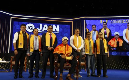 ಜೈನ್ ವಿಶ್ವವಿದ್ಯಾಲಯದ 15ನೇ ಘಟಿಕೋತ್ಸವ ಸಂಭ್ರಮ – ಡಾ. ಬಿ.ಕೆ. ವೆಂಕಟೇಶ್ ಪ್ರಸಾದ್ ಅವರಿಗೆ ಗೌರವ ಡಾಕ್ಟರೇಟ್