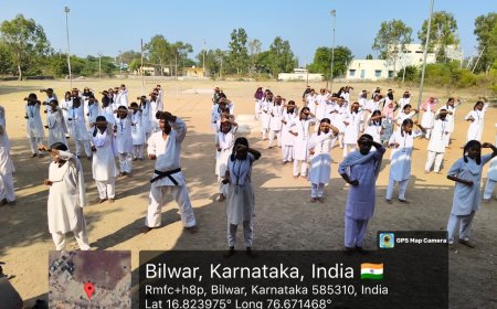 ಬಿಳವಾರ ಸರ್ಕಾರಿ ಪ್ರೌಢಶಾಲೆಯಲ್ಲಿ ವಿದ್ಯಾರ್ಥಿನಿಯರಿಗೆ ಕರಾಟೆ ಸ್ವಯಂ ರಕ್ಷಣಾ ತರಬೇತಿ