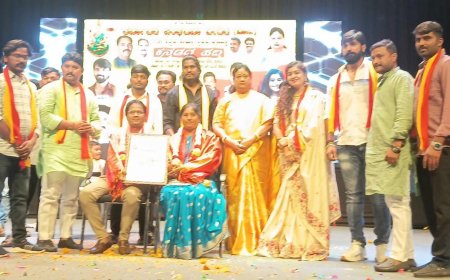 ಕಲಬುರಗಿ: ಕನ್ನಡ ಸಂಘಟನಾ ವೇದಿಕೆಯ ರಾಜ್ಯೋತ್ಸವ ಪ್ರಶಸ್ತಿ ಪ್ರಧಾನ