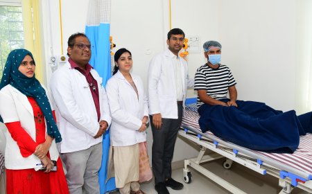 ಕಲ್ಯಾಣ ಕರ್ನಾಟಕ ಭಾಗದಲ್ಲಿ ಮೊದಲ ಅಪರೂಪದ ಶಸ್ತ್ರ ಚಿಕಿತ್ಸೆ ಮಾಡಿದ ವೇದ್ ಆಸ್ಪತ್ರೆ