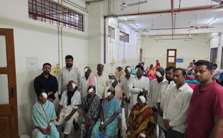 ಕೊಡದೂರಿನಲ್ಲಿ ಪ್ರಿಯಾಂಕ್ ಖರ್ಗೆ ಅವರ ಜನ್ಮದಿನ ನಿಮಿತ್ತ ಉಚಿತ ನೇತ್ರ ಶಸ್ತ್ರಚಿಕಿತ್ಸೆ