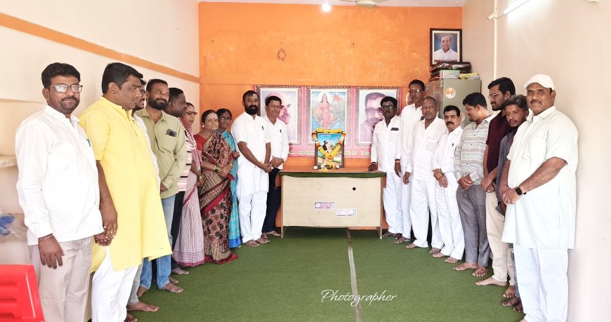 ವಾಡಿ ಬಿಜೆಪಿ ಕಚೇರಿಯಲ್ಲಿ ಕನಕದಾಸರ ಜಯಂತಿ ಆಚರಣೆ