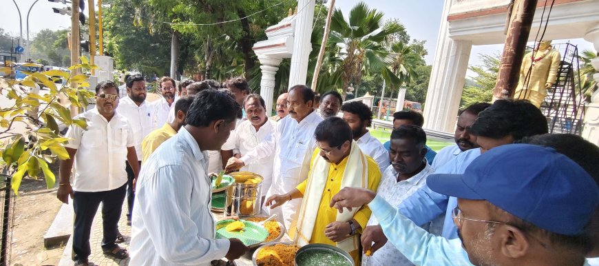 ದಿ.ಜಿ.ರಾಮಕೃಷ್ಣ ಅವರ 89ನೇ ಜನ್ಮದಿನದಂದು ಆಚರಣೆ ಅನ್ನ ದಾಸೋಹ