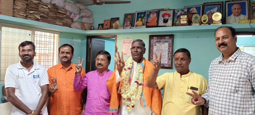 ಚಂದಕೇರಾ ಪ್ರಾಥಮಿಕ ಸಹಕಾರ ಕೃಷಿ ಮತ್ತು ಗ್ರಾಮೀಣ ಅಭಿವೃದ್ಧಿ ಬ್ಯಾಂಕ್ ಗೆ: ಬಾಬುರಾವ ಭೋಯಿ ಅವಿರೋಧ ಆಯ್ಕೆ