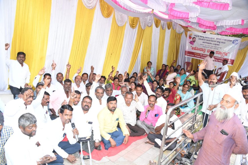 ಕಲಬುರಗಿ: ವಿಕಲಚೇತನ ಪುನರ್ವಸತಿ ಕಾರ್ಯಕರ್ತರಿಗೆ ಕನಿಷ್ಠ ವೇತನ ಜಾರಿಗೊಳಿಸುವಂತೆ ಮನವಿ