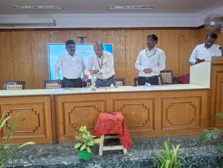 ಕಲಬುರಗಿ: ರಾಷ್ಟ್ರೀಯ ಗ್ರಂಥಾಲಯ ಸಪ್ತಾಹ ಆಚರಣೆ