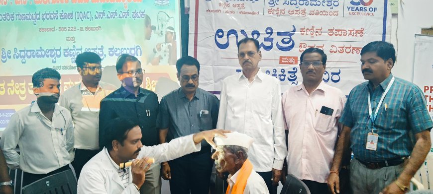 ದೃಷ್ಟಿ ಸರಿ ಇದ್ದರೆ ಸೃಷ್ಟಿ ಸರಿಯಾಗಿ ಕಾಣುತ್ತದೆ :..ಡಾ.ಹಿರೇಮಠ.