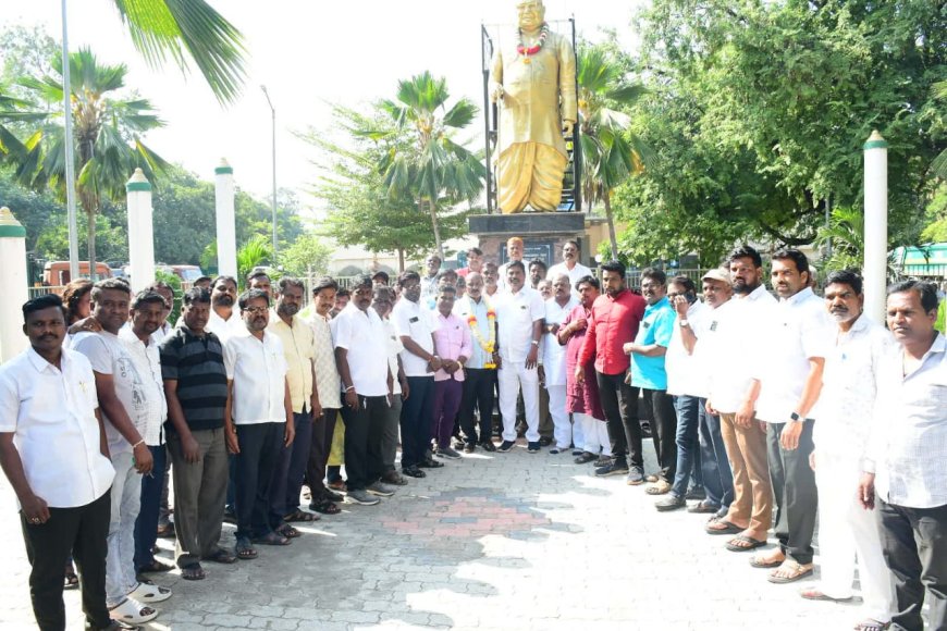 ಕಲಬುರಗಿ: ಶ್ರೀ ಶಿವಶರಣ ಮಾದರ ಚೆನ್ನಯ್ಯ ಜಯಂತೋತ್ಸವಕ್ಕೆ ಜಿಲ್ಲಾಧ್ಯಕ್ಷರಾಗಿ ಚಂದ್ರಕಾಂತ ಕೆ. ನಾಟೀಕಾರ ಆಯ್ಕೆ