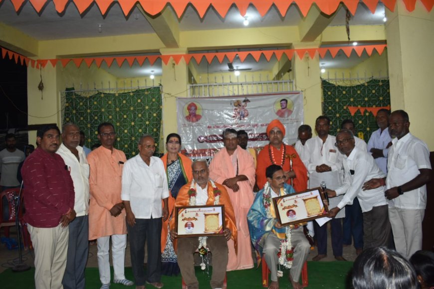 ಅಣವಾರ ಗ್ರಾಮದಲ್ಲಿ ಕಾರ್ತಿಕ ದೀಪೋತ್ಸವದ ಸಡಗರ: ಸೇವಾರತ್ನ ಪ್ರಶಸ್ತಿಯಿಂದ ಸಮದ್ ಪಟೇಲ್ ಮತ್ತು ಡಾ. ಜಗದೀಶ್ಚಂದ್ರ ಬುರ್ಳಾ ಗೌರವ