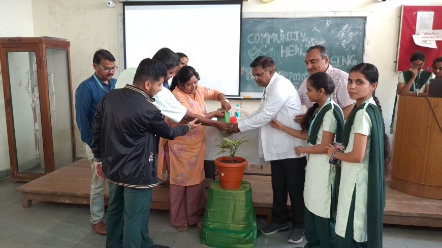 ಎಚ್ ಕೆ ಇ ನರ್ಸಿಂಗ್ ಕಾಲೇಜಿನಲ್ಲಿ ಸಮುದಾಯ ಪೋಸ್ಟಿಂಗ್ ವರದಿ ಕಾರ್ಯಕ್ರಮ